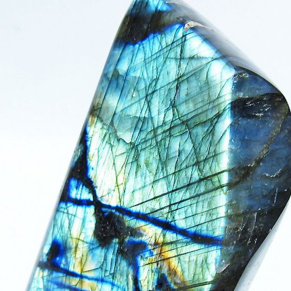 ラブラドライト 原石 [t623-10102]