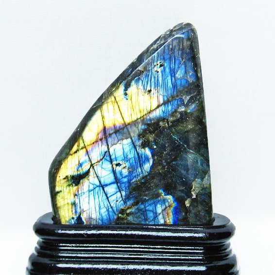 1.3Kg ラブラドライト 原石 [t623-9042]