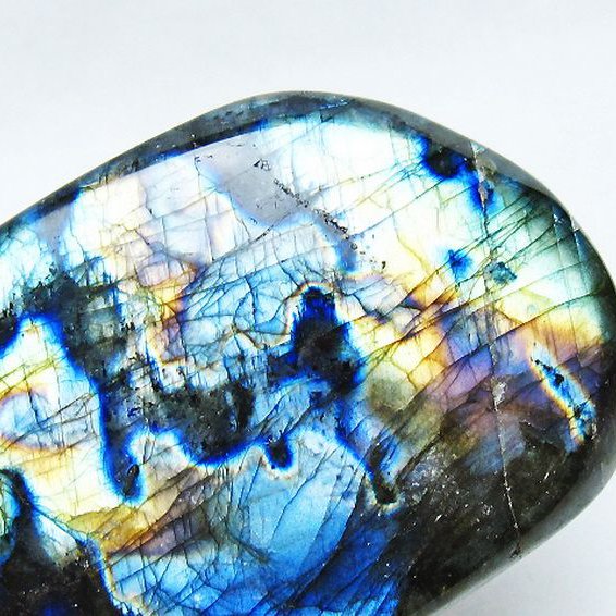 ラブラドライト 原石[T623-9466]