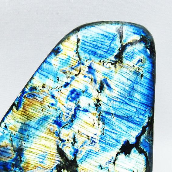 ラブラドライト原石　置物 1.7Kg ラブラドライト 原石[t623-9510]