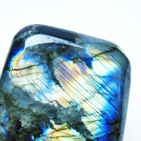 ラブラドライト 原石[T623-9670]