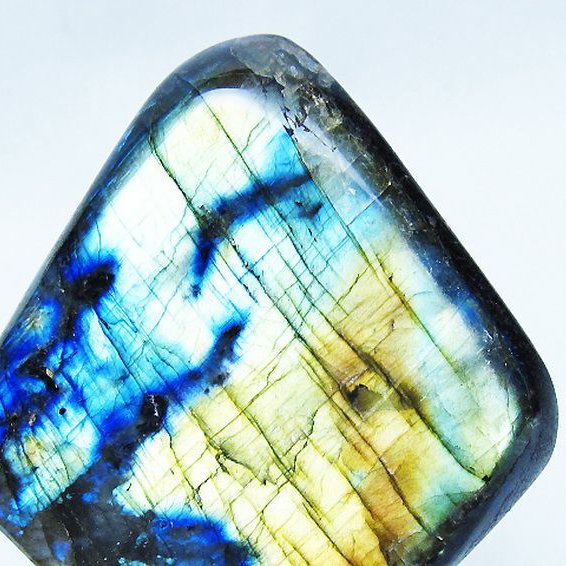 ラブラドライト 原石[T623-9678]