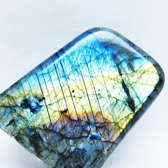 ラブラドライト 原石[T623-9777]