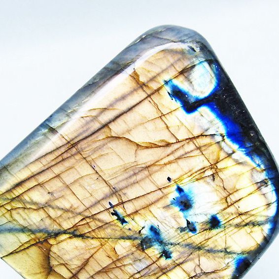 ラブラドライト 原石[T623-9788]