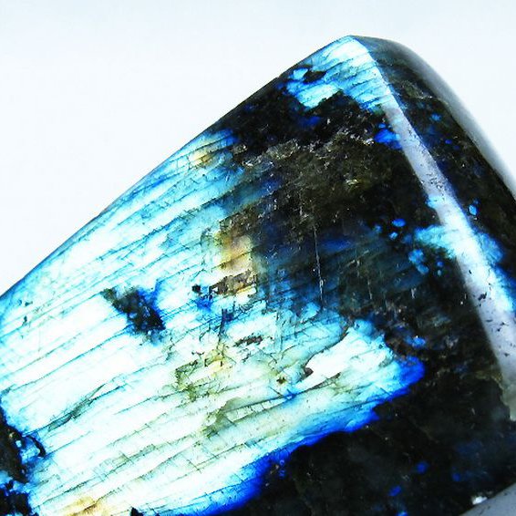 ラブラドライト 原石 [t623-9949]