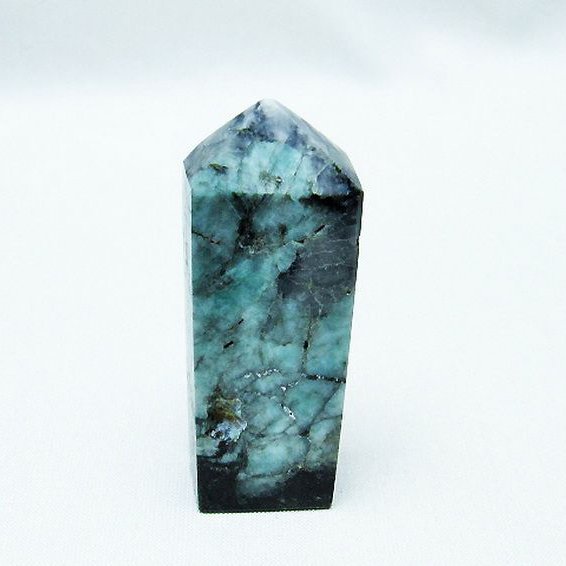 エメラルド 四角柱 ポリッシュポイント[T624-2476]