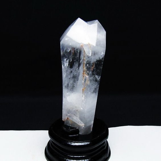 虹入り ヒマラヤ水晶ダブルポイント[T627-6571]