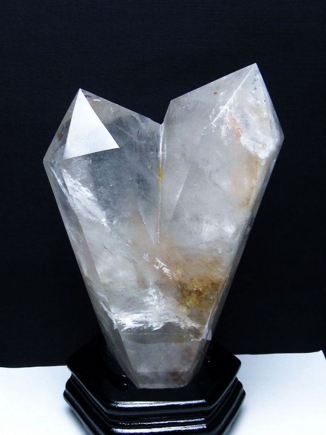 ヒマラヤ水晶 水晶 ポイント 六角柱ポイント 天然石【高品質】1