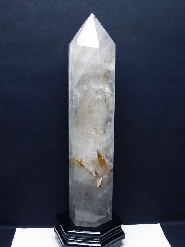 3.7Kg ヒマラヤ水晶 六角柱[T627-6650]