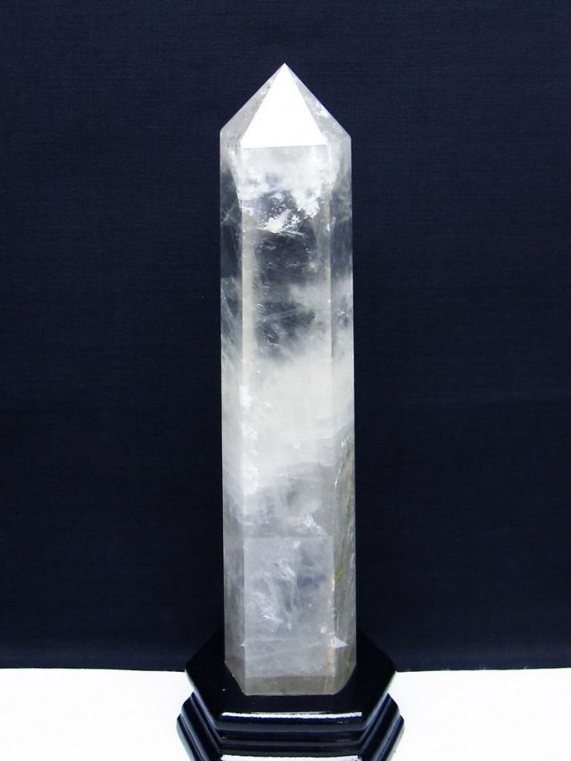 1.2Kg ヒマラヤ水晶 六角柱 [t627-6844]