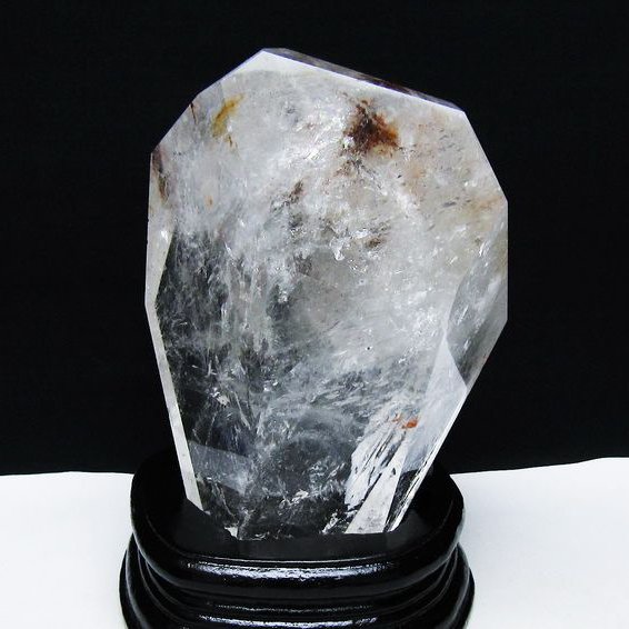 1.3Kg 虹入り ヒマラヤ水晶 原石 [t627-7108]