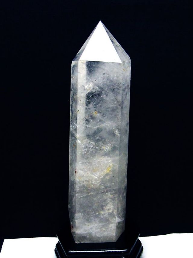 2Kg 虹入り ヒマラヤ水晶 六角柱 [t627-7111]