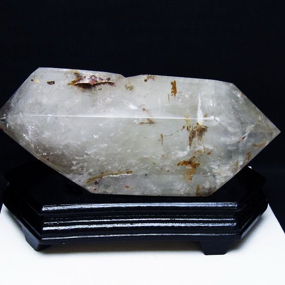 5.1Kg ガーデン水晶 ダブルポイント [t627-7125]