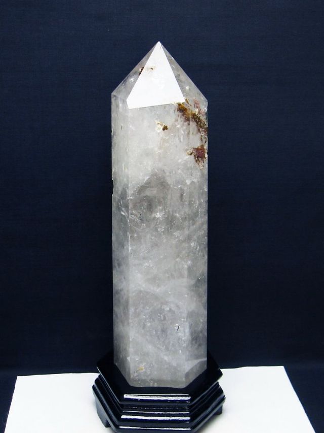 3.6Kg ガーデン水晶 六角柱 [t627-7128]