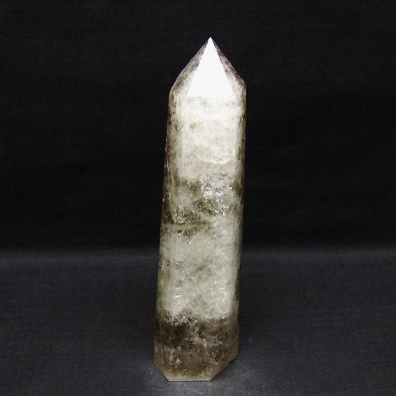 ライトニング水晶 六角柱 [t627-7375]