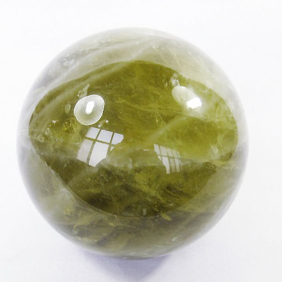 4.6Kg シトリン水晶 丸玉 150mm [T63-6424]