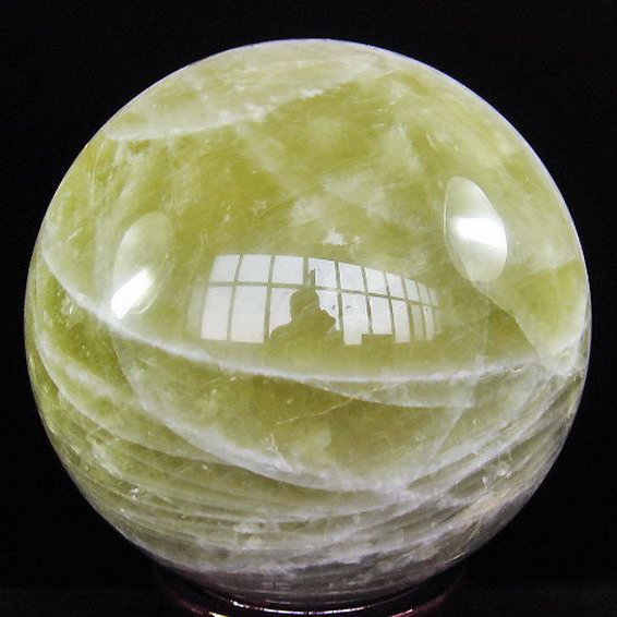 49.1Kg シトリン水晶 丸玉  325mm  同梱不可 [T63-7157]