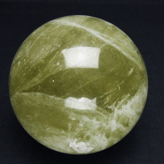 シトリン水晶 丸玉 65mm [T63-7460]