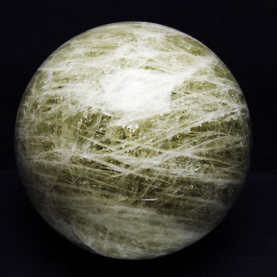 14.5Kg シトリン水晶 丸玉 220mm 同梱不可 [T63-7605]