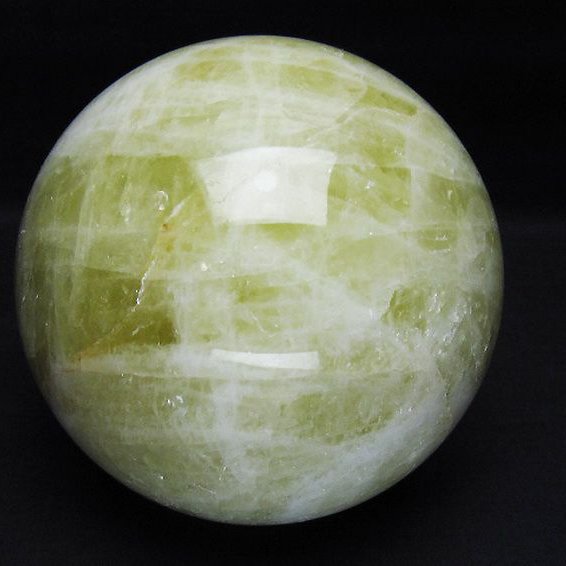 1.8Kg シトリン水晶 丸玉 113mm [T63-7771]
