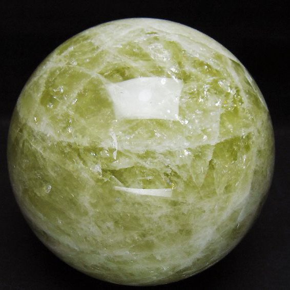 1.8Kg シトリン水晶 丸玉 113mm [T63-7790]