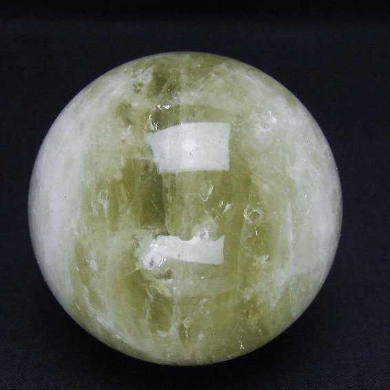 シトリン水晶 丸玉 64mm [t63-7914]