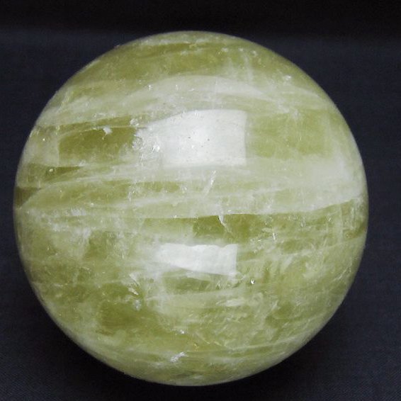 シトリン水晶 丸玉 74mm [t63-7977]