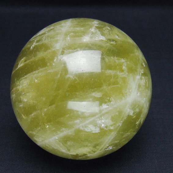 シトリン水晶 丸玉 67mm [t63-7994]