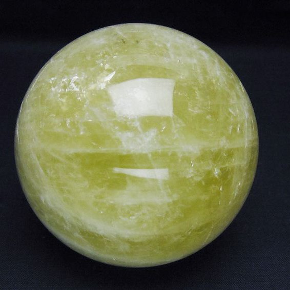 シトリン水晶 丸玉 82mm [t63-8067]