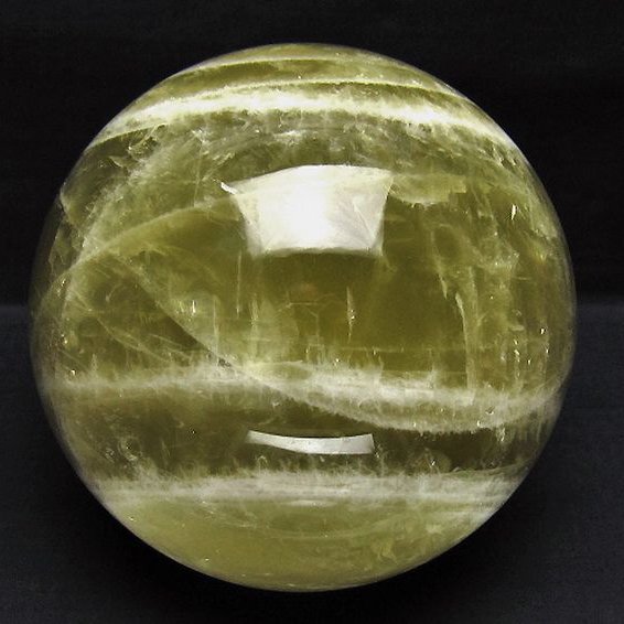 4.7Kg シトリン水晶 丸玉 153mm [t63-8300]