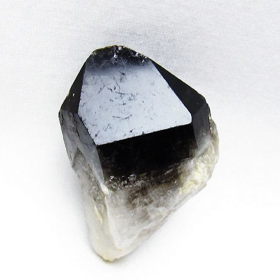 ブラジル産 モリオン 純天然 黒水晶 原石[T633-1931]