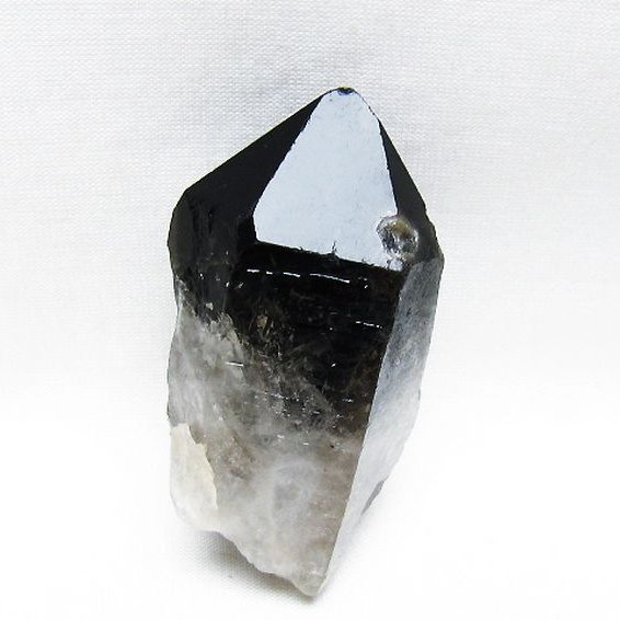 ブラジル産 モリオン 純天然 黒水晶 原石 [t633-1941]