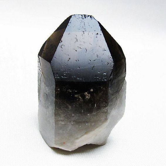 ブラジル産 モリオン 純天然 黒水晶 原石[T633-2035]