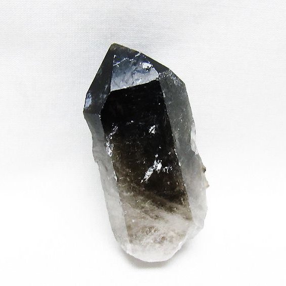 ブラジル産 モリオン 純天然 黒水晶 原石 [t633-2230]