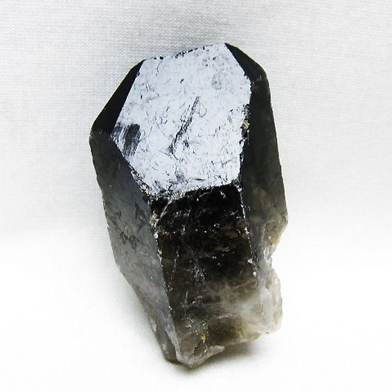 ブラジル産 モリオン 純天然 黒水晶 原石[T633-2236]