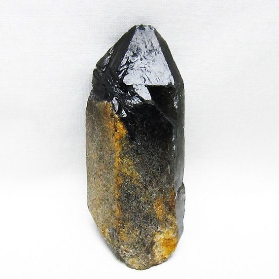 ブラジル産 モリオン 純天然 黒水晶 原石[t633-2246]