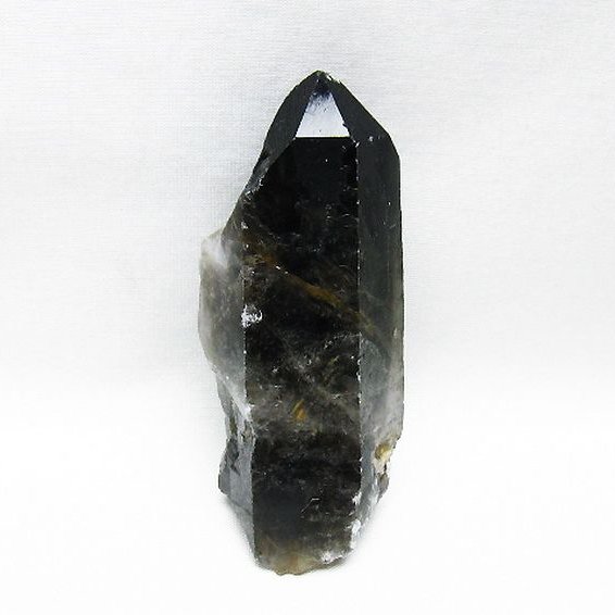 ブラジル産 モリオン 純天然 黒水晶 原石[T633-2264]