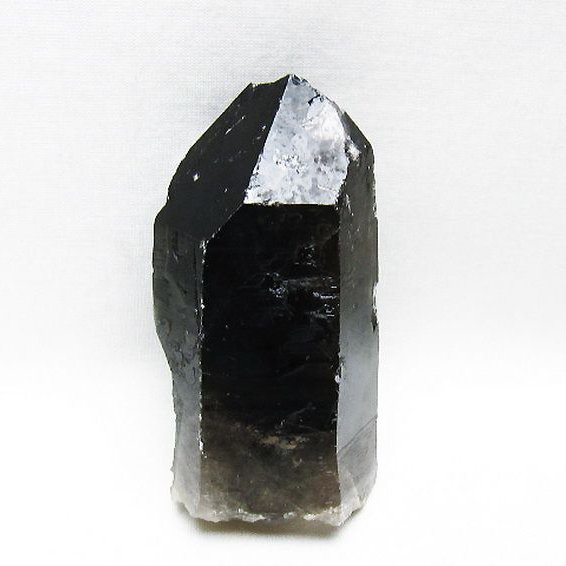 ブラジル産 モリオン 純天然 黒水晶 原石[T633-2268]