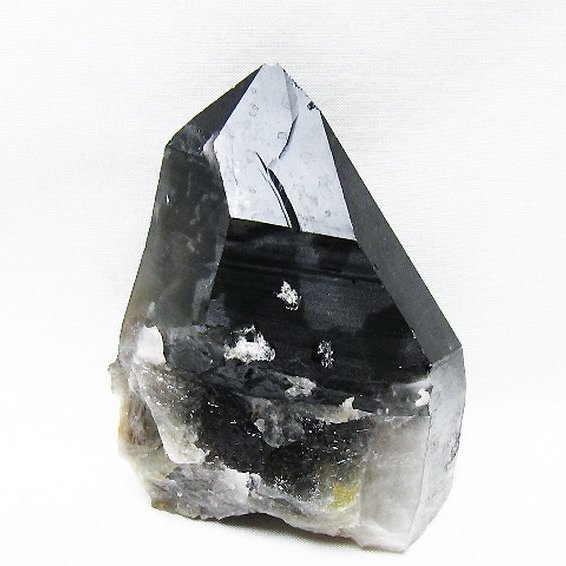 ブラジル産 モリオン 純天然 黒水晶 原石 [t633-2278]