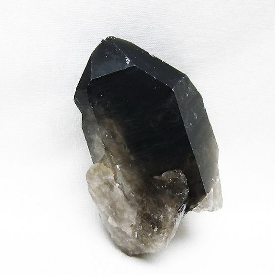 ブラジル産 モリオン 純天然 黒水晶 原石 [t633-2280]