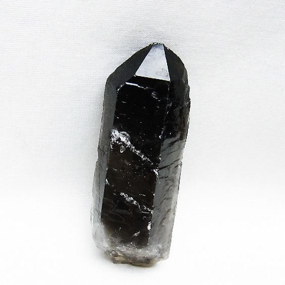 ブラジル産 モリオン 純天然 黒水晶 原石 [t633-2287]