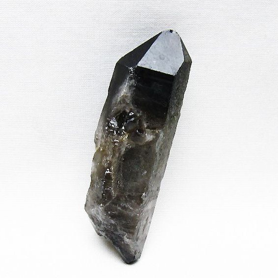 ブラジル産 モリオン 純天然 黒水晶 原石 [t633-2289]