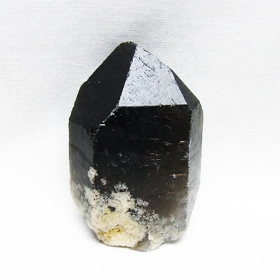 ブラジル産 モリオン 純天然 黒水晶 原石 [t633-2313]