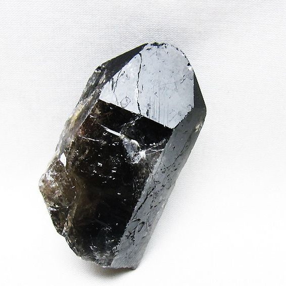 ブラジル産 モリオン 純天然 黒水晶 原石[T633-2337]