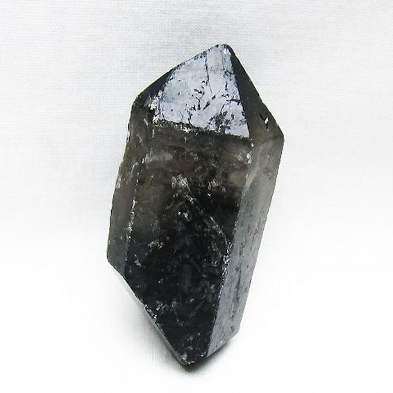 ブラジル産 モリオン 純天然 黒水晶 原石[T633-2344]