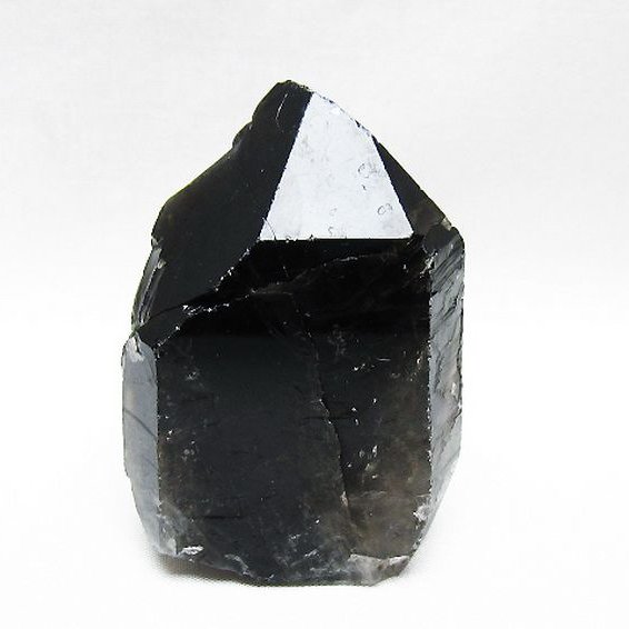 ブラジル産 モリオン 純天然 黒水晶 原石 [t633-2372]