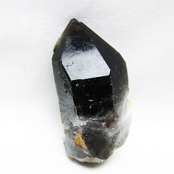 ブラジル産 モリオン 純天然 黒水晶 原石 [t633-2377]