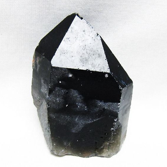 ブラジル産 モリオン 純天然 黒水晶 原石 [t633-2394]