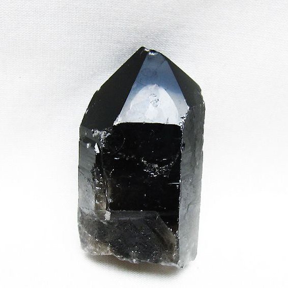 ブラジル産 モリオン 純天然 黒水晶 原石 [t633-2411]