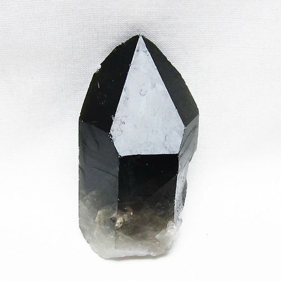 ブラジル産 モリオン 純天然 黒水晶 原石 [t633-2413]